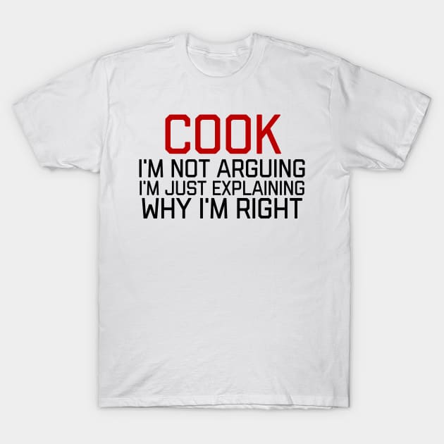 cook T-Shirt by Design stars 5